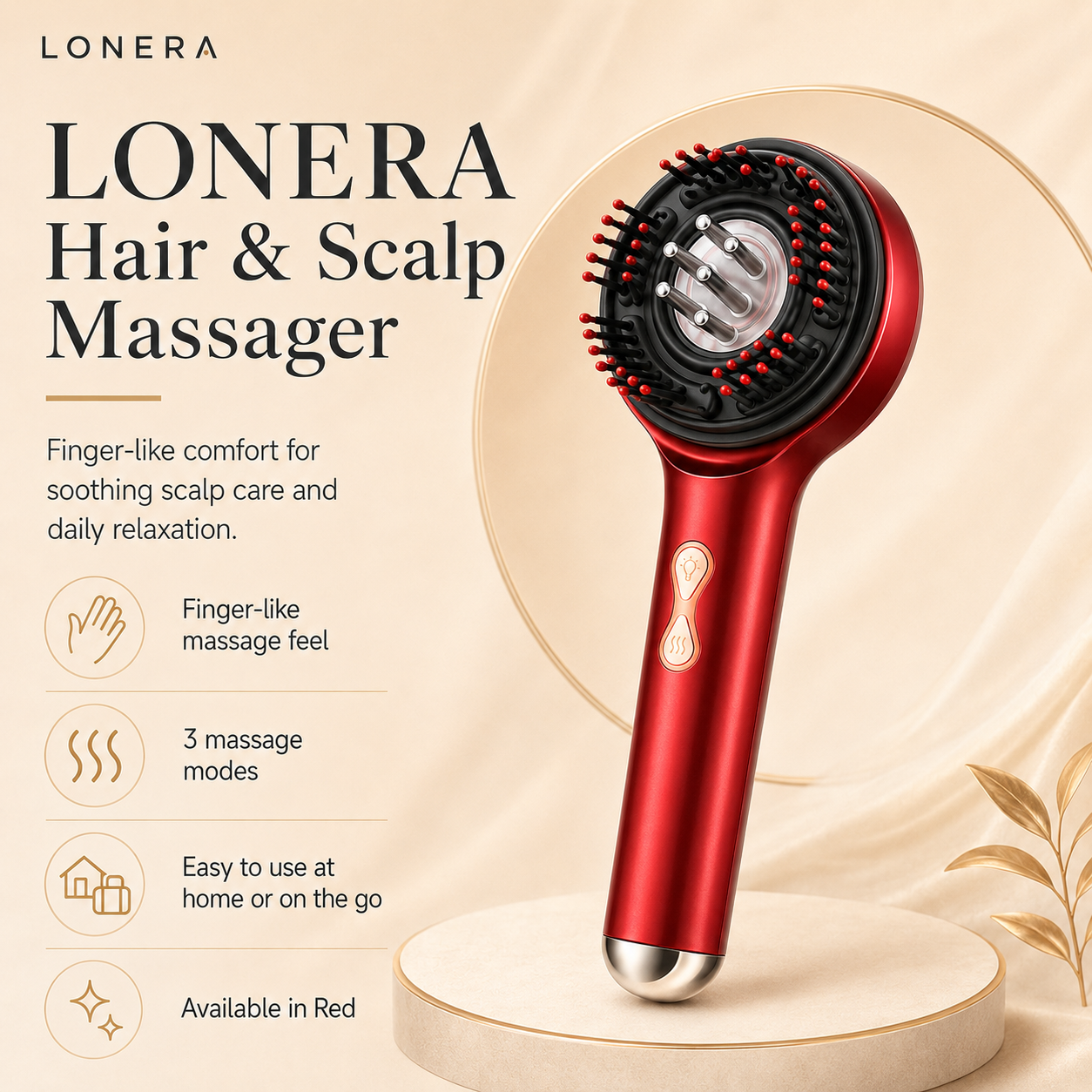 Lonera™ Electric Scalp Massage Comb